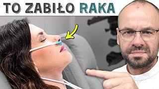 RAK i przerzuty zniknęły po 4 miesiącach wdychania.